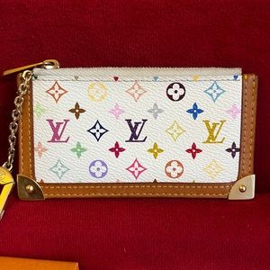 Louis Vuitton Multi Color Card Holder